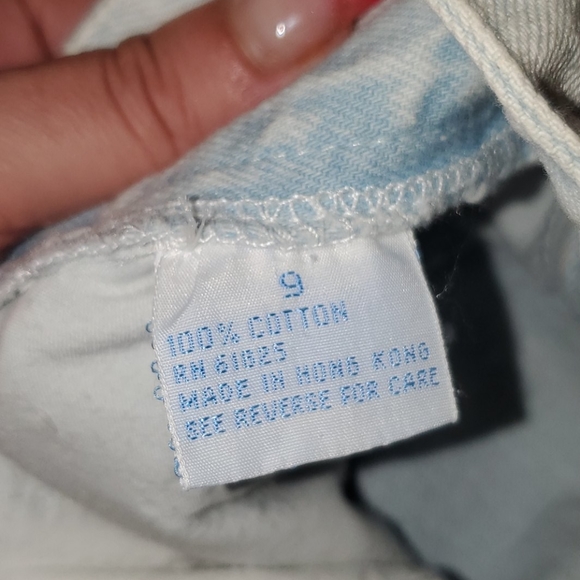 Vintage high waist denim shorts - Picture 8 of 8